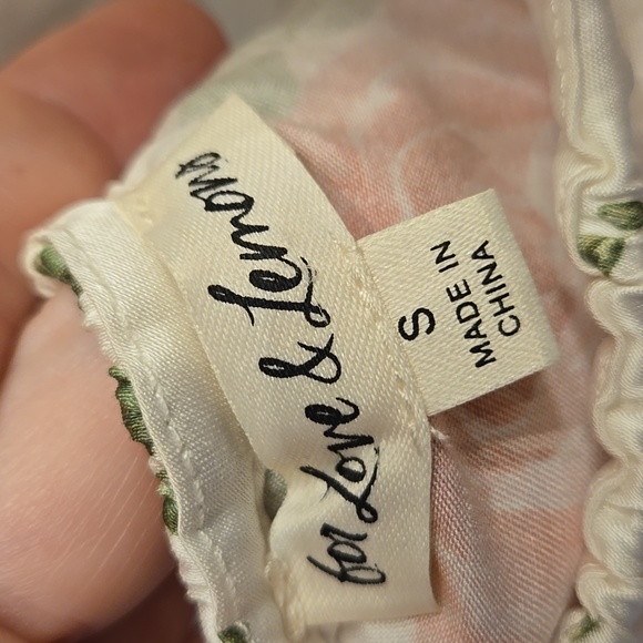 For Love and Lemons Rosebud Corset Top Size Small - Picture 9 of 12